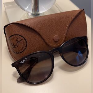 Ray Ban- Erika Classic Sunglasses Brown Gradient and Havana